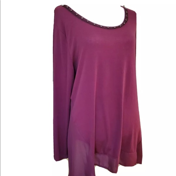 SIMPLY VERA Vera Wang Knit Tunic, Small - Picture 9 of 9